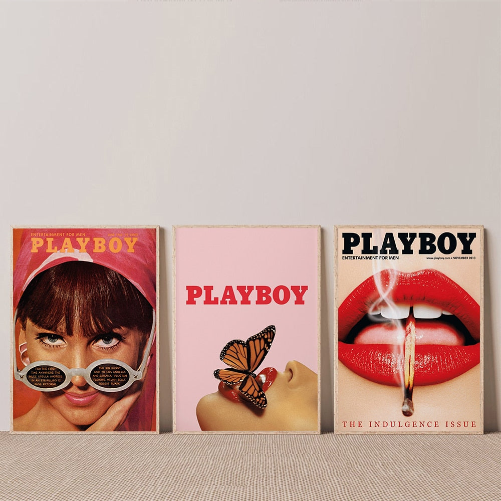 Vintage Playboy prints